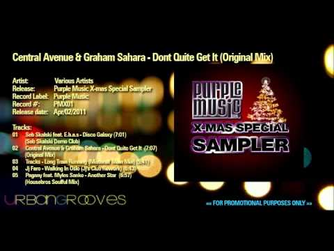 Central Avenue & Graham Sahara - Don't Quite Get It (Original Mix)