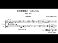 Igor Stravinsky - 'Double Canon: Raoul Dufy in Memoriam' (on EWIs)