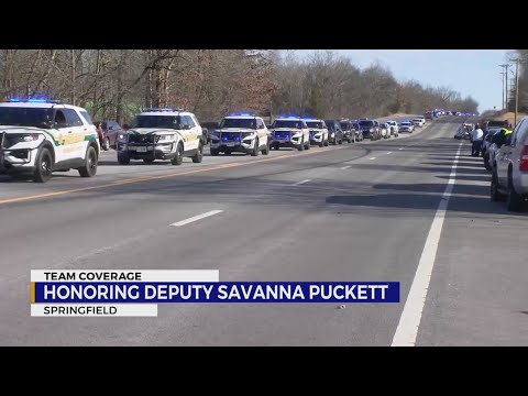 Honoring Deputy Savanna Puckett