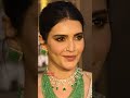 4K UNCUT Karishma Tanna Shows Her Backless Blouse In A Saree At IIFA Awards 2025 ProMedia