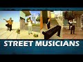 Уличные музыканты v2.3 для GTA San Andreas видео 1
