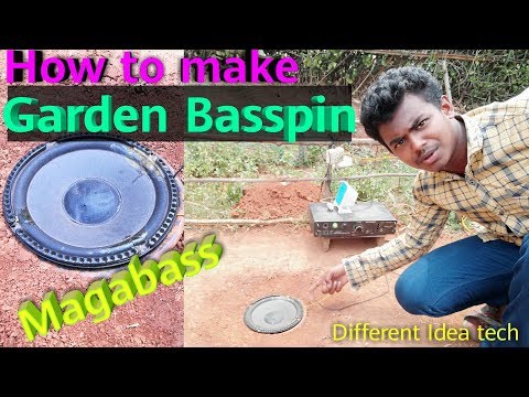 How to make Garden Basspin  by Different Idea tech.