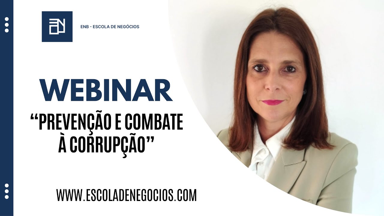 Webinar: Prevenção e combate à corrupção