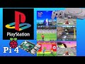 SONY PLAYSTATION 1 Raspberry Pi 4 Emulator Lakka Retroarch Games Test