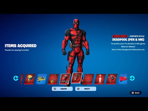 How To Get Deadpool Skin FREE Fortnite! (Unlocked LEGO Deadpool Style) Deadpool X Wolverine