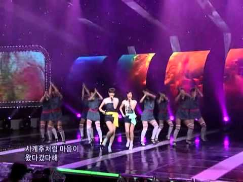 Davichi - My man (다비치 - My man) @ SBS Inkigayo 인기가요 090426