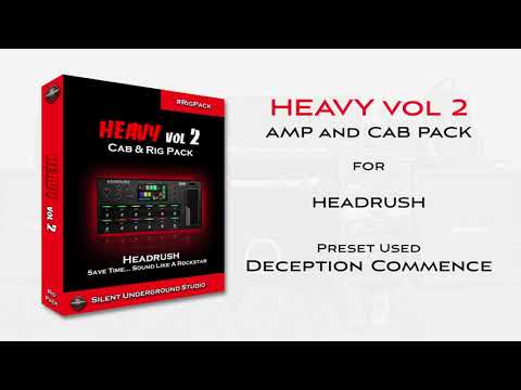 HEAVY VOL 2 - HEADRUSH PEDALBOARD (RIG PACK)