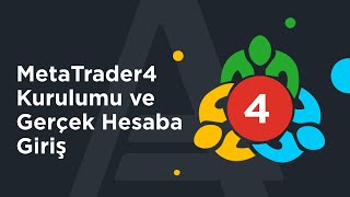 MetaTrader4 Kurulumu ve Gerçek Hesaba Giriş | AMarkets