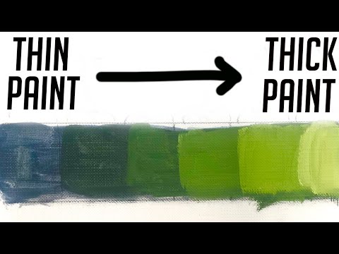 How to Layer Oil Paint Right