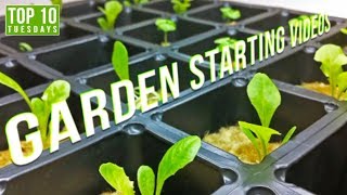 Top 10 Best Garden Starting Videos | Top 10 Tuesdays