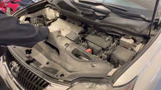 2010-2015 Lexus RX350 RX450h Front Inner Marker Light Bulb Replacement Instructions