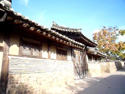 Coreia do Sul, Andong, cenário matinal