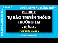 Giải sgk Hoạt động trải nghiệm lớp 5 Tuần 4 - trang 12, 13, 14