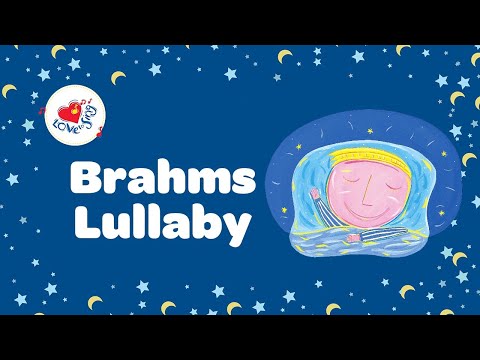 Brahms Lullaby Lyrics | Nursery Rhymes with Lyrics
