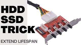 Extend life of your drives - trick