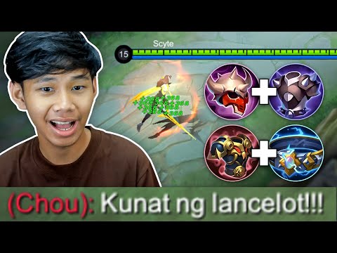 LANCELOTT TANK BUILD WON'T DIE!| TRYING THE TANK LANCELOT NEW META!