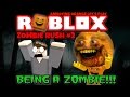 Annoying Orange Plays ROBLOX Zombie Rush 2 Playing As Splody Zombie