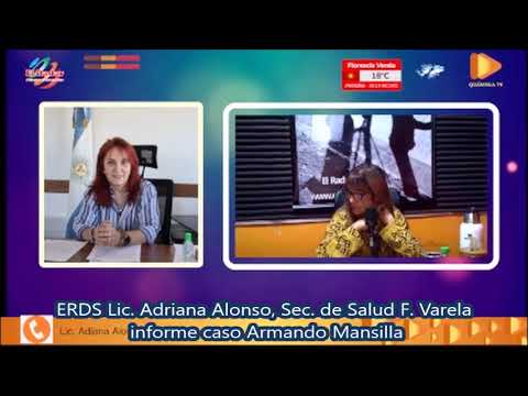 ERDS Lic. Adriana Alonso, Sec. de Salud F. Varela / TEMA 1 / informe caso Armando Mansilla
