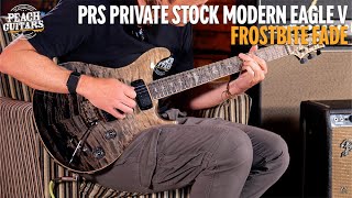 Video thumbnail for PRS Private Stock | Modern Eagle V - Frostbite Fade by The Peach Boutique