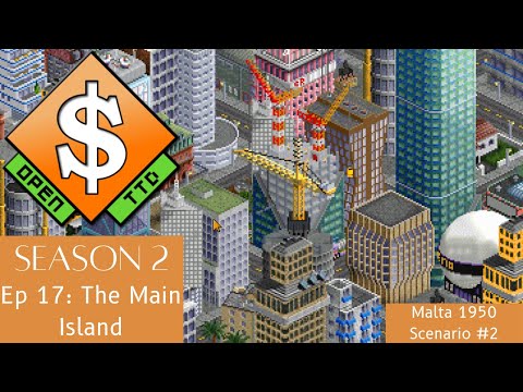 Let's Play OpenTTD: Malta 1950 Scenario #2: The Main Island (S2E17)