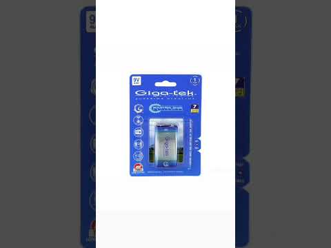 Giga Tek 9V Alkaline battery