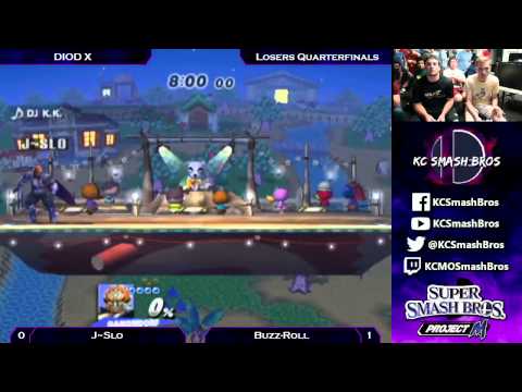 DIOD X Project M Singles Losers Quarters: J~Slo (Ganondorf) Vs. Buzz-Roll (Ike)