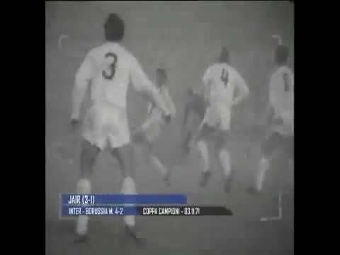 ECC 1971-72. Round of 16. Inter - Borussia Mönchengladbach. Highlights.