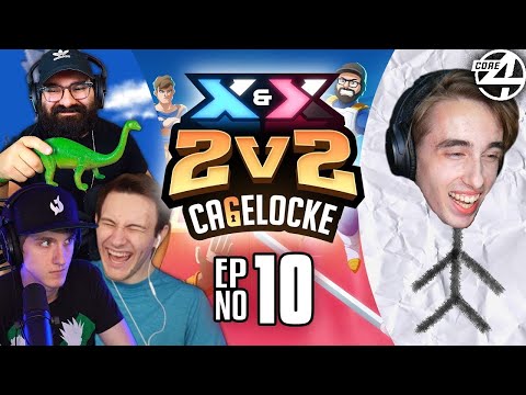 FRANK'S A DINOSAUR! | Pokemon X&Y 2v2 Randomized Cagelocke EP 10