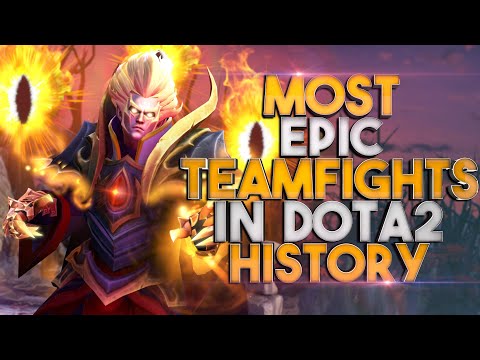 Most Intense & Epic Teamfights in Dota 2 History Part 2