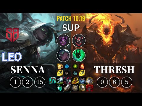 SB Leo Senna vs Thresh Sup - KR Patch 10.19