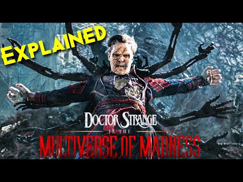 DOCTOR STRANGE IN THE MULTIVERSE OF MADNESS - Explained In Hindi | Doctor Strange 2 MOVIE IN HINDI
