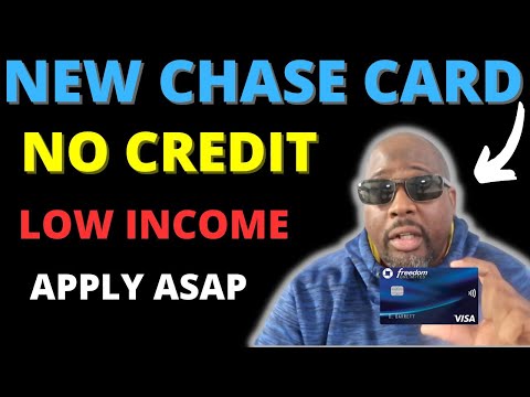 Finalmente! Nuova carta di credito Chase Freedom Rise Credit Builder Starter per principianti sen...
