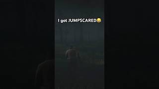 I got JUMPSCARED in the swamp in Red Dead Redemption 2 #rdr2 #reddeadredemption #gaming #shorts