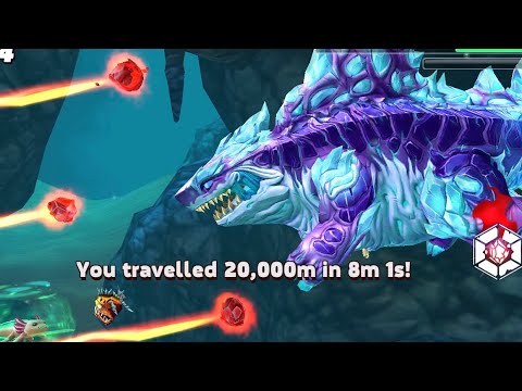 Travel 20,000 m as Quickly Live Contest! - Hungry Shark World