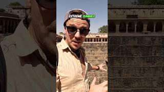 Exploring the Majestic Chand Baori Stepwell in India 🤩❤️ #india #chandbaori #chandbaoristepwell