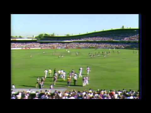 "What a quarter of football" - behind the scenes 1985 round 1 3 quarter time