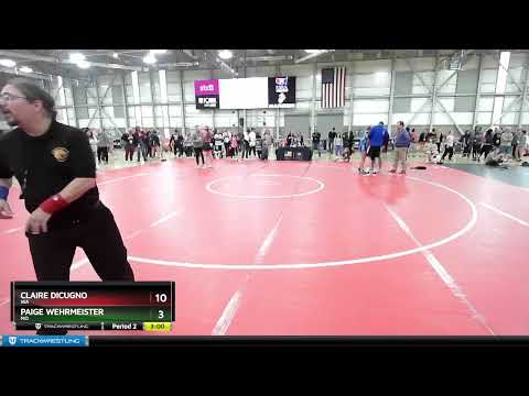 65 Lbs Cons. Round 5 - Claire DiCugno, WA Vs Paige Wehrmeister, MO 1536