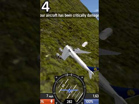 Which crash sound is real? #aviation #gaming #simpleplanes #memes #shorts