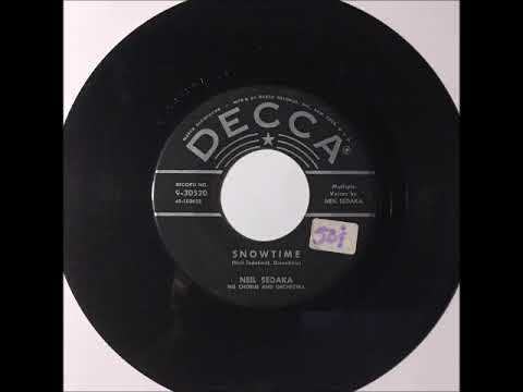 Neil Sedaka & Group - Snowtime ~ teen doo wop pop