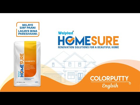 Walplast HomeSure Colour Putty 20kg
