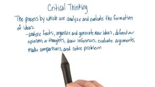 Critical thinking - Intro to Psychology