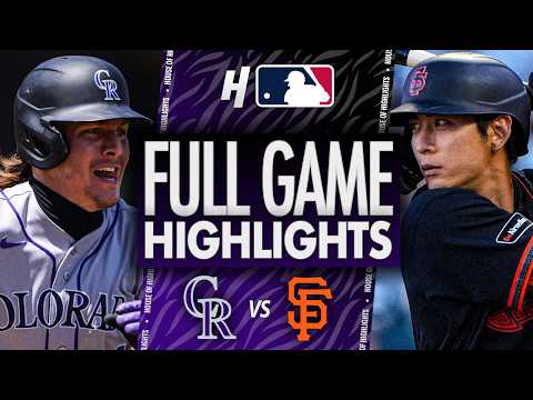 コロラド・ロッキーズ対サンフランシスコ・ジャイアンツ - フルゲームハイライト 🔥 2026年7月11日 MLBシーズン (Colorado Rockies vs San Francisco Giants - FULL GAME HIGHLIGHTS 🔥 July 11, 2026 MLB Season)