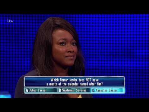 Sammie Gets Her Roman Leader Question Wrong - The Chase
