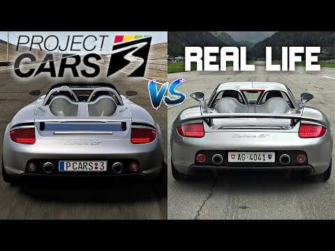 Project CARS 3 vs REAL LIFE Exhaust SOUNDS Direct Comparison 🔥 | -Part 1-