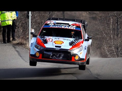 WRC 2024: Rallye Monte-Carlo | Friday - 200+ Km/h Fly Bys, Jumps, Max Attack & Action!