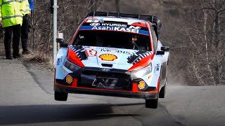 WRC 2024: Rallye Monte-Carlo | Friday - 200+ Km/h Fly Bys, Jumps, Max Attack & Action!