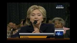 Hillary hits back at the Benghazi Committee...