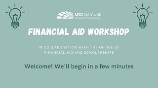 Financial Aid Workshop  (Summer)