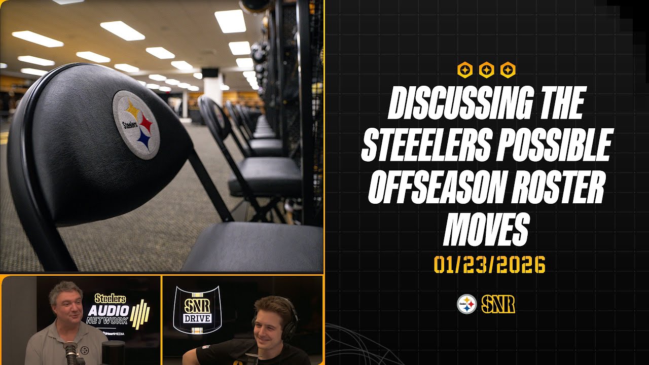 Discussing The Steelers' Possible Offseason Roster Moves | SNR Drive (Jan.23) | Pittsburgh Steelers