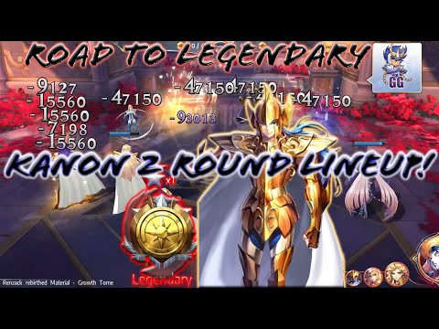 Saint Seiya: Awakening - New Kanon Lineup with 2 Round Win and Road to Legend again!